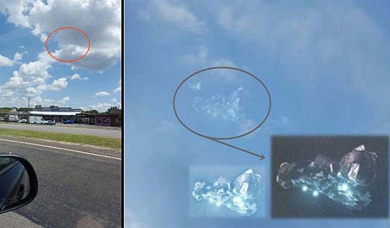 Incredible Photos of Transparent Object in The Sky Over Kaufman, Texas